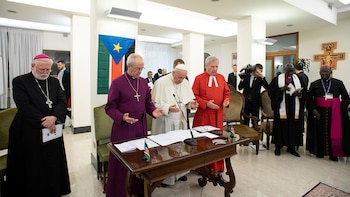 Una actividad ecuménica puso fin