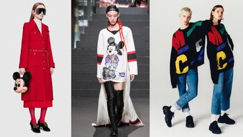 Gucci, Moschino y Bershka.