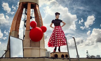 Juana Viale en la megaproducción