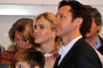 La China Suárez y Benjamín