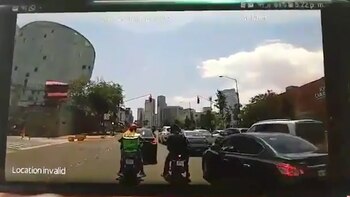 Los sujetos amagaron a los