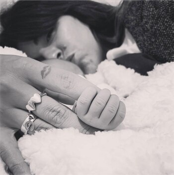 La tierna foto que subió