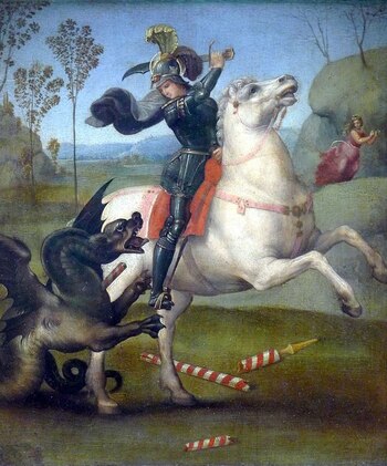 San Jorge y el dragón,