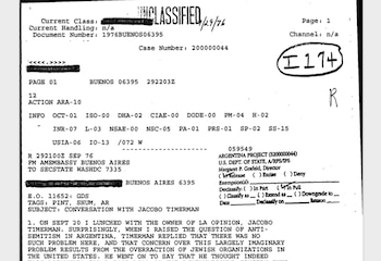 El embajador Hill se mostró