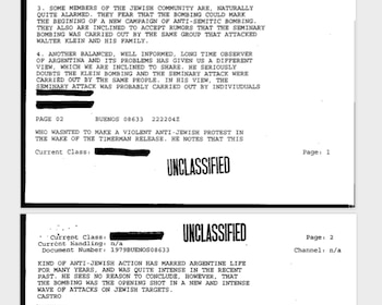 Los documentos muestran que el Departamento