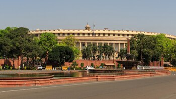El Sansad Bhavan, edificio del