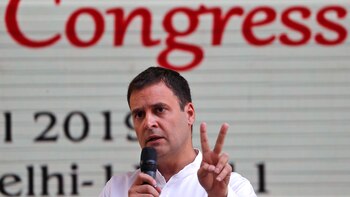Rahul Gandhi, líder del principal
