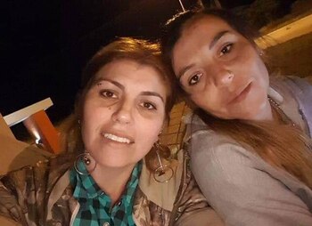 Las hermanas Liliana y Nilda