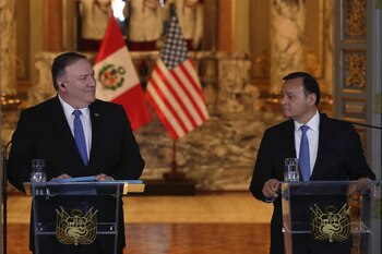 Mike Pompeo y el canciller