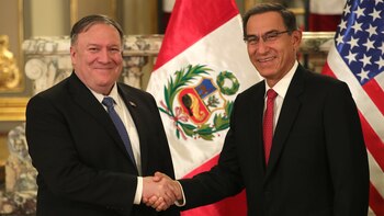 El presidente de Perú, Martín