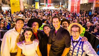 Hubo espectáculos de danza, teatro