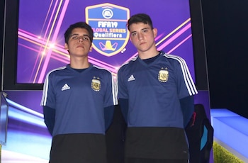 La dupla argentina, que cumplió