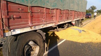 El acoplado contra el que