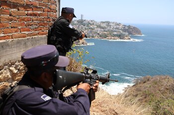 En la colonia La Mira