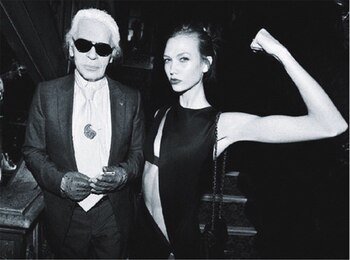 La modelo era una de