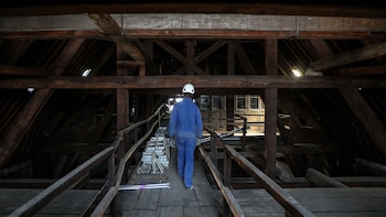 Muchos incendios de lugares históricos