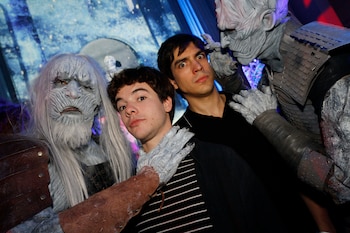 Los actores Tato Quattordio y