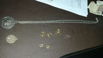 Parte de los elementos secuestrados