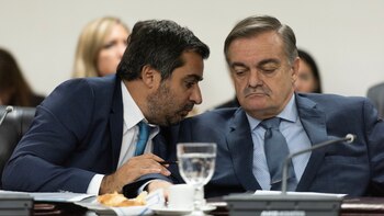 Los consejeros Diego Molea y