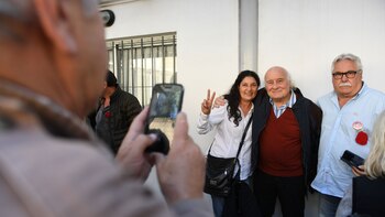 Hubo fotos y saludos con