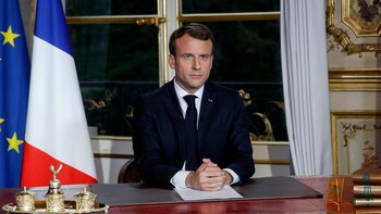 Emmanuel Macron, presidente de Francia