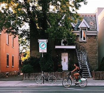 La primera infraestructura de bicicletas