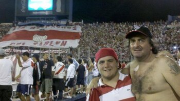 Zencich, hincha y socio de