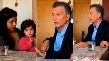 El Presidente visitó a una