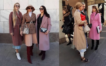 Street style con muchas tonalidades