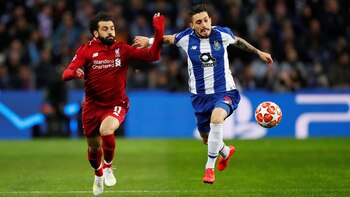 Salah, gran figura del Liverpool,