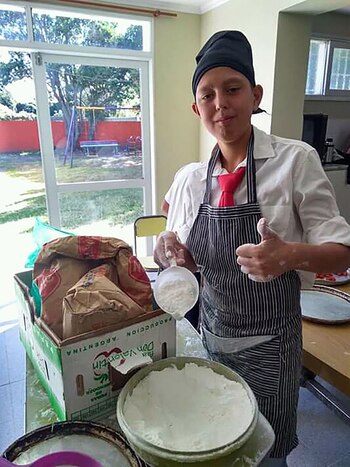 Actualmente, Julián cursa segundo año