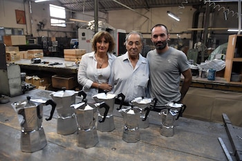 Las célebres “Volturno” se fabrican