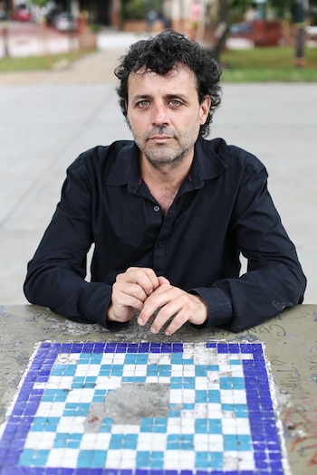 Mario Santucho, autor del libro