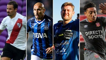 Rodrigo Mora (River), Pablo Guiñazú