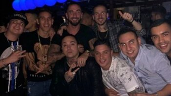 Ricardo Centurión en la fiesta