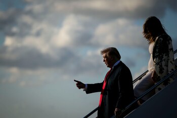 El presidente Donald Trump y