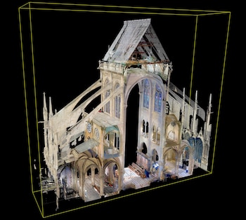 Un detalle del mapa en