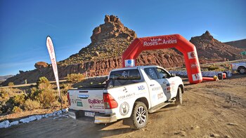 El rally consta de cinco