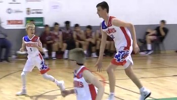 Con 13 años, Rioux le