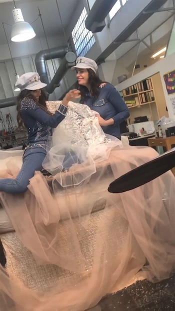 Romina Pereiro visitó a Paz