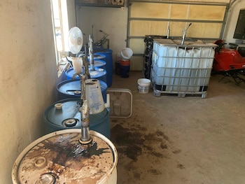 La policía también localizó los