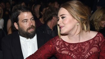 Adele y su marido, Simon