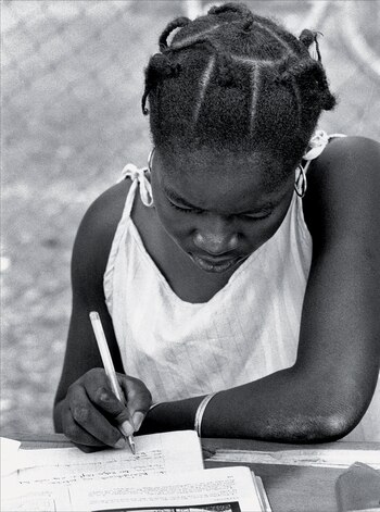 Una de las fotografías de