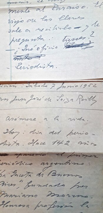 Originales manuscritos