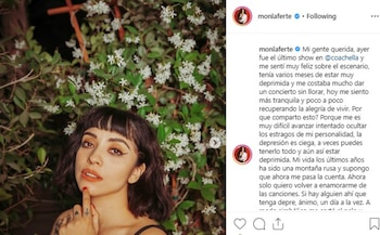 El mensaje de Mon Laferte