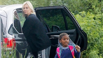 A los tres años, Jackson