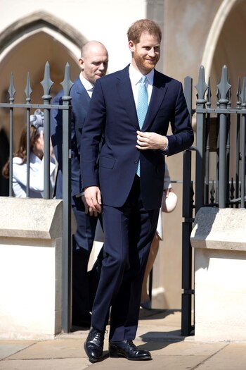 El príncipe Harry celebró Pascuas