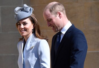 Los duques de Cambridge estuvieron separados