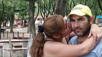 Verónica Rearte (36) y Germán