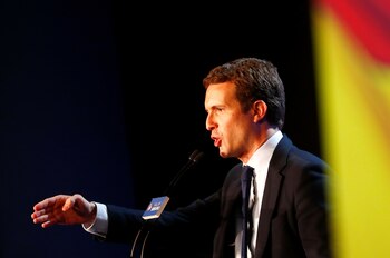 Pablo Casado, líder del PP